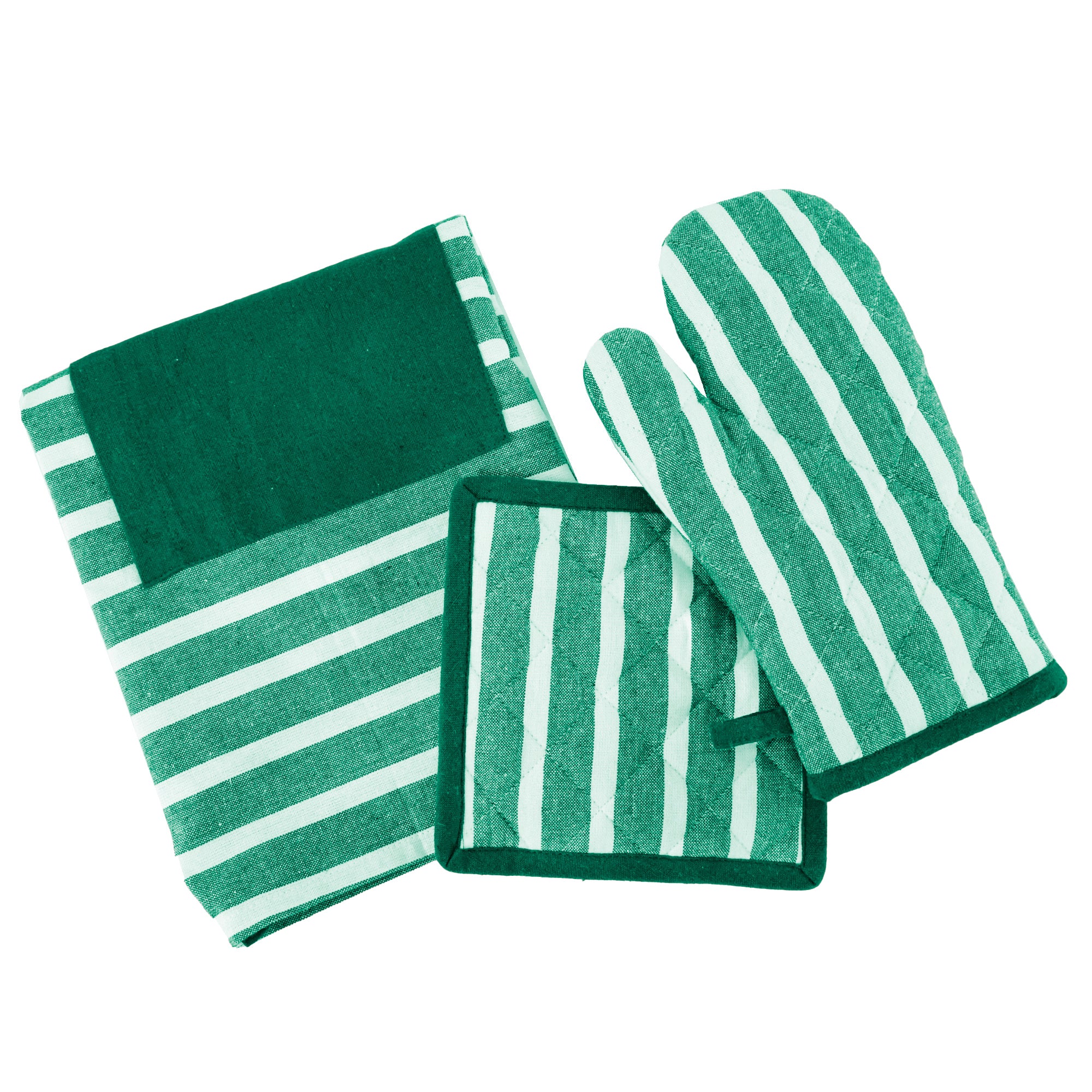 Formr 3-Piece Yarn Dyed Kitchen Linen Set - Image 3