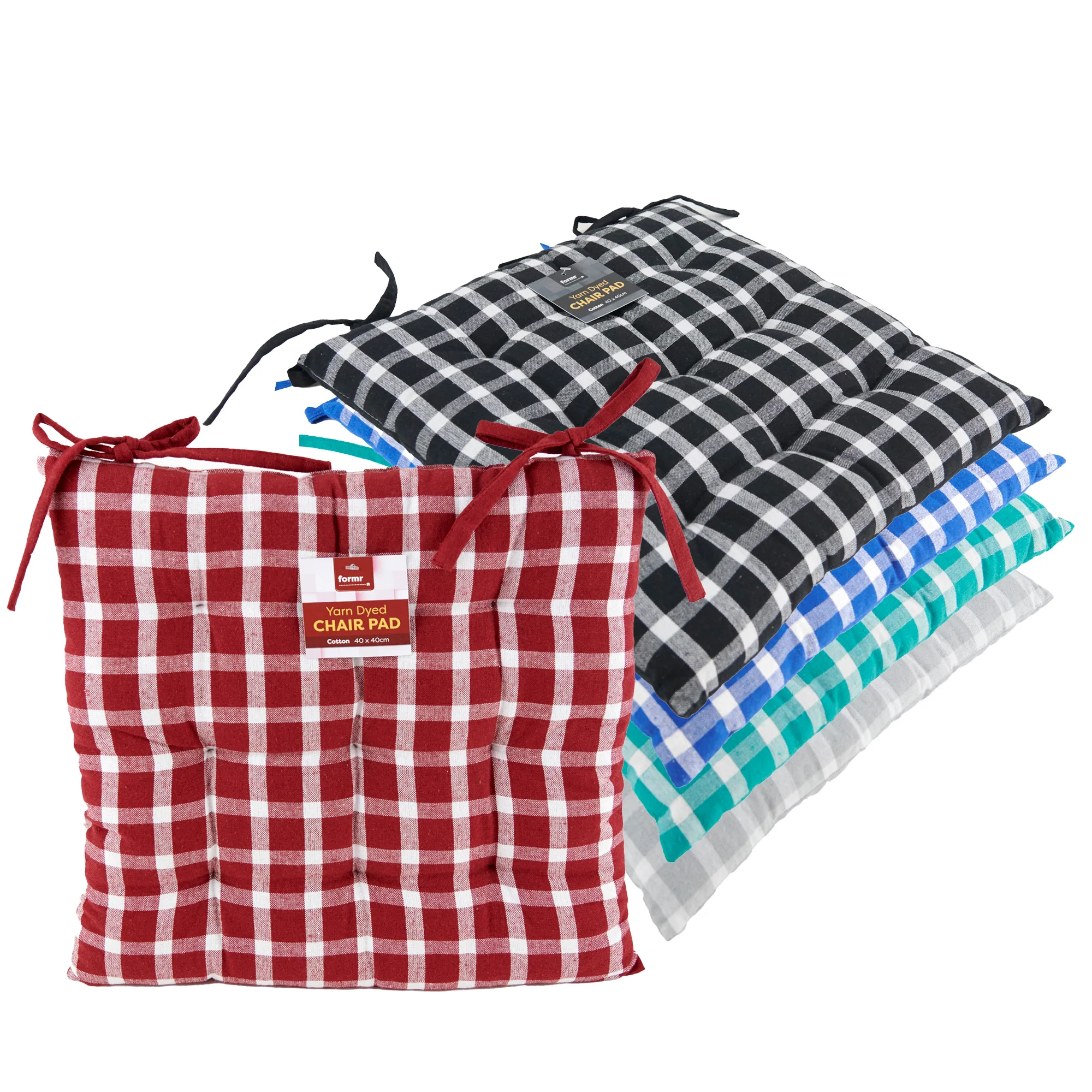 Formr Yarn Dyed Chairpad, 40x40cm - Image 11