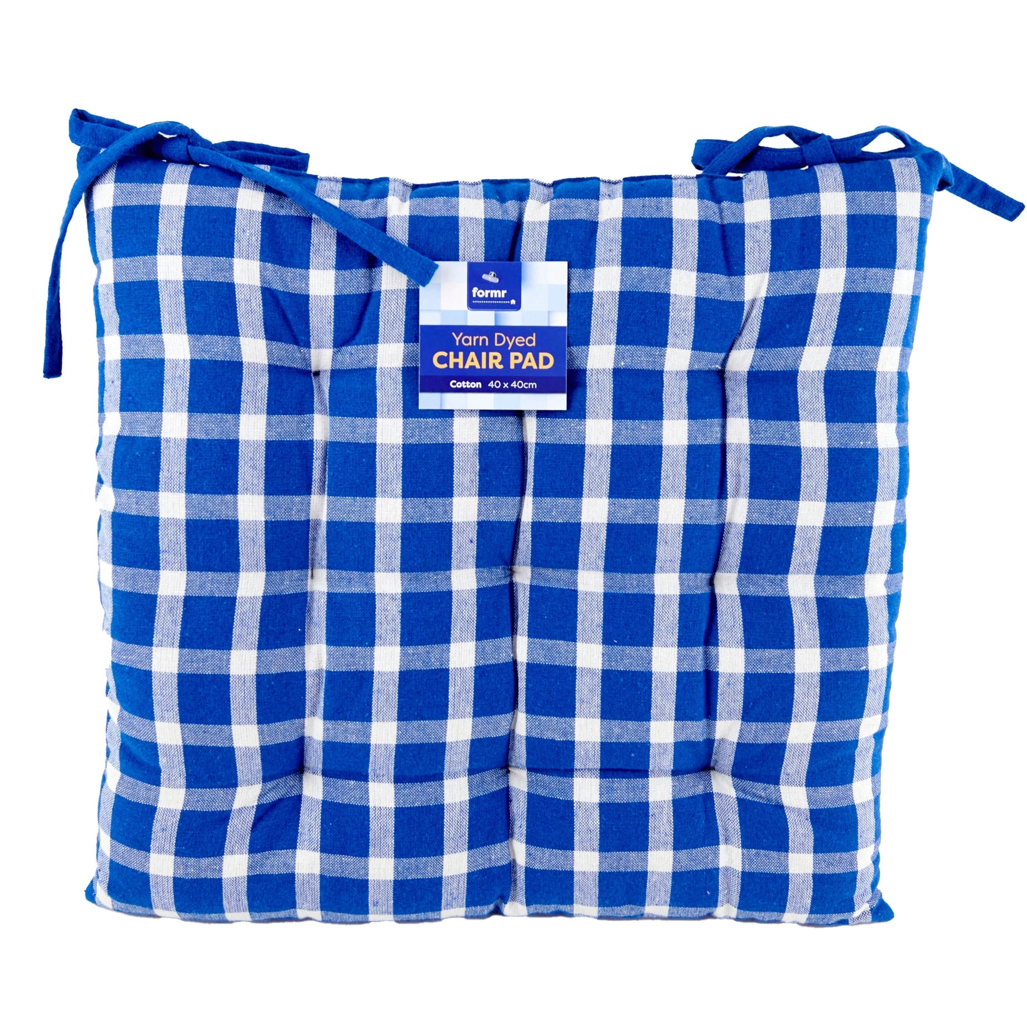 Formr Yarn Dyed Chairpad, 40x40cm - Image 3