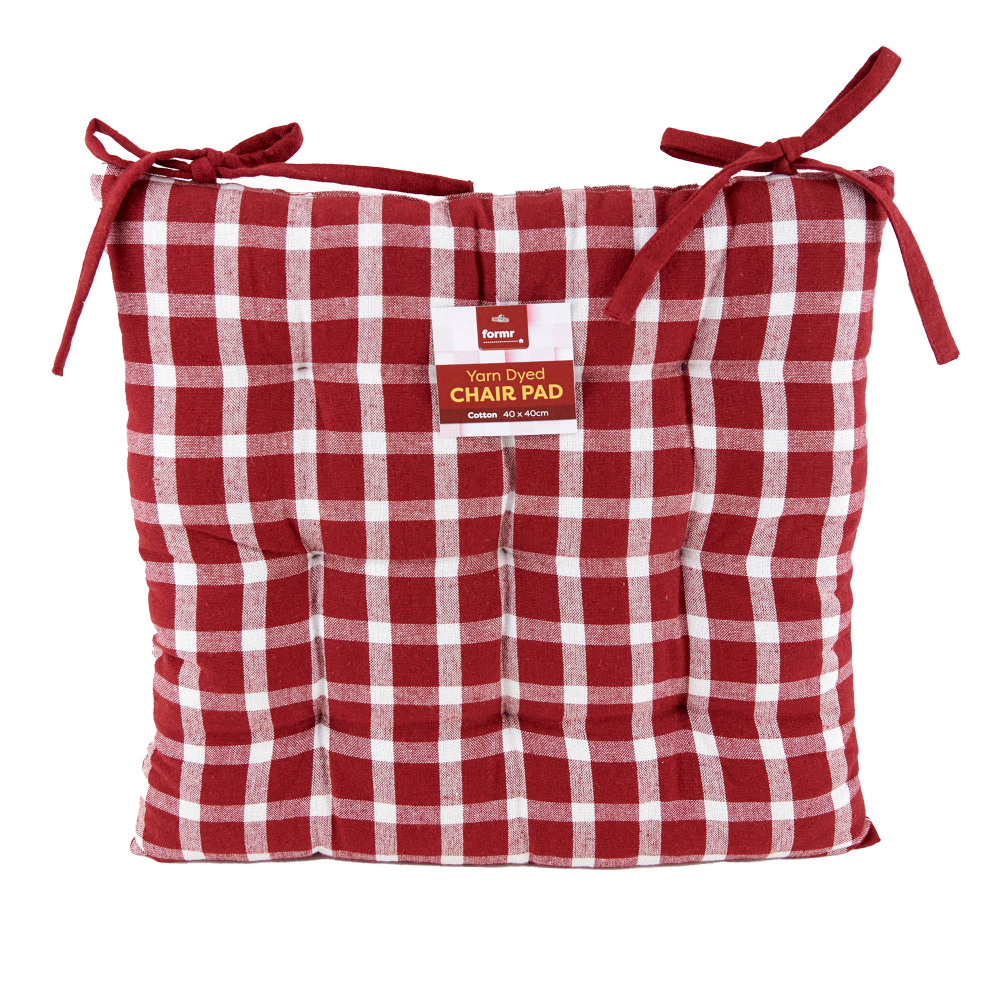 Formr Yarn Dyed Chairpad, 40x40cm - Image 9
