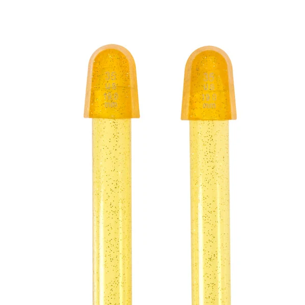 Glitter Knitting Needles - 30cm - Image 5