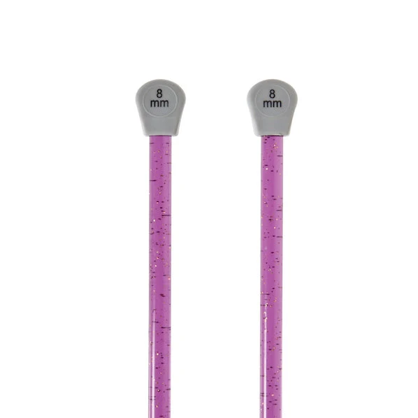 Glitter Knitting Needles - 35cm - Image 3