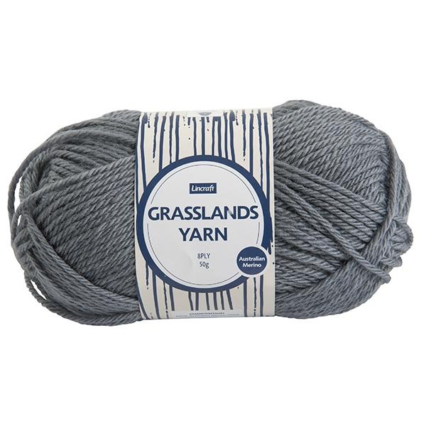 Lincraft Grasslands Crochet & Knitting Yarn 8ply, 50g Merino Wool Yarn - Image 3