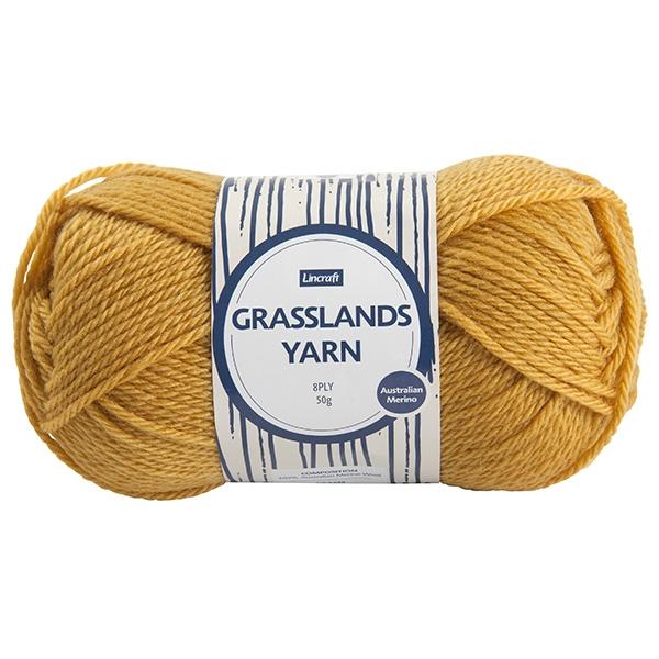 Lincraft Grasslands Crochet & Knitting Yarn 8ply, 50g Merino Wool Yarn - Image 9