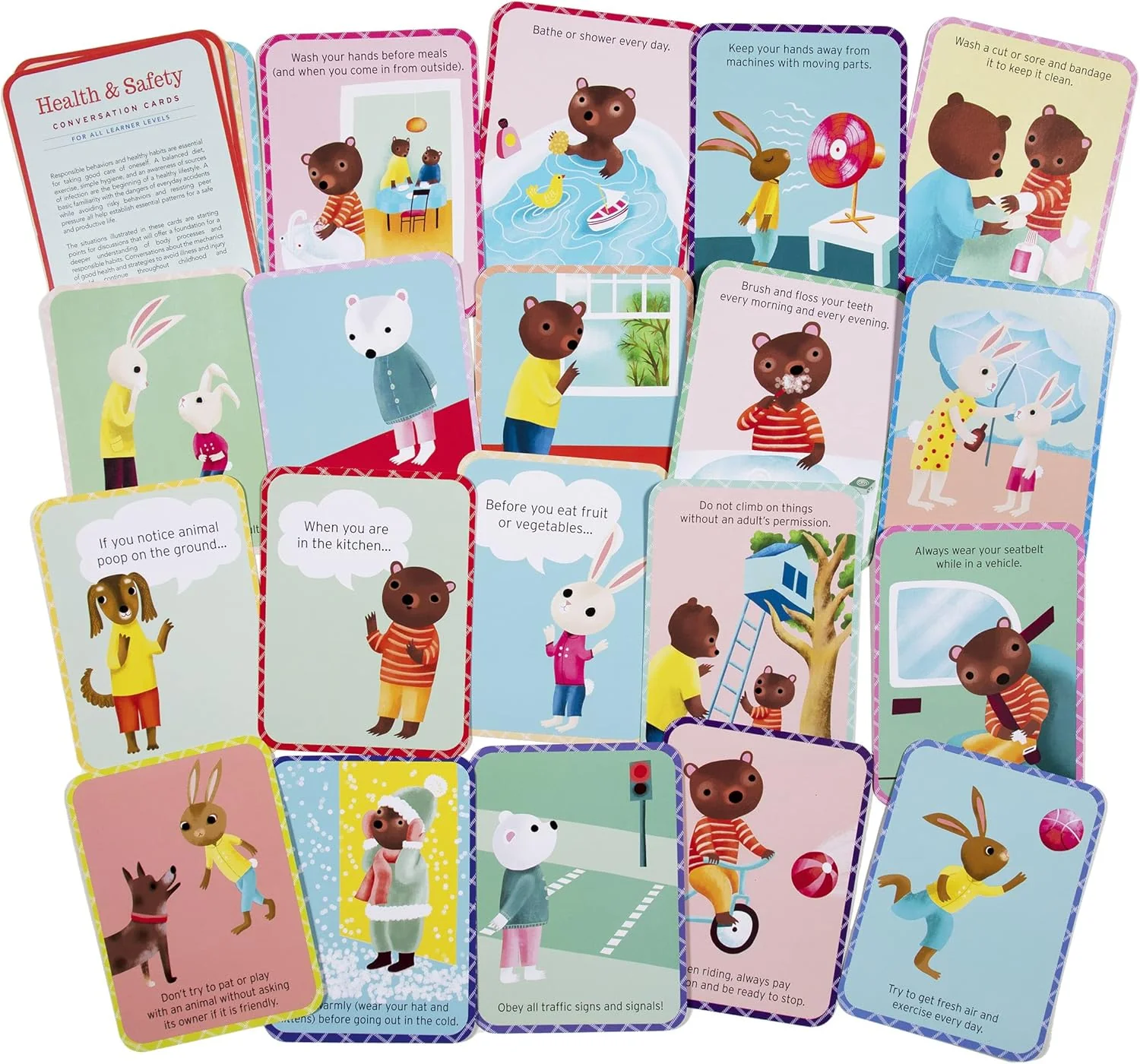 Health & Safety Conversation Flash Cards - Image 4