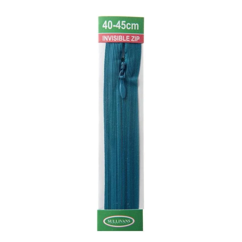 Sullivans Invisible Zip, Teal - Image 3