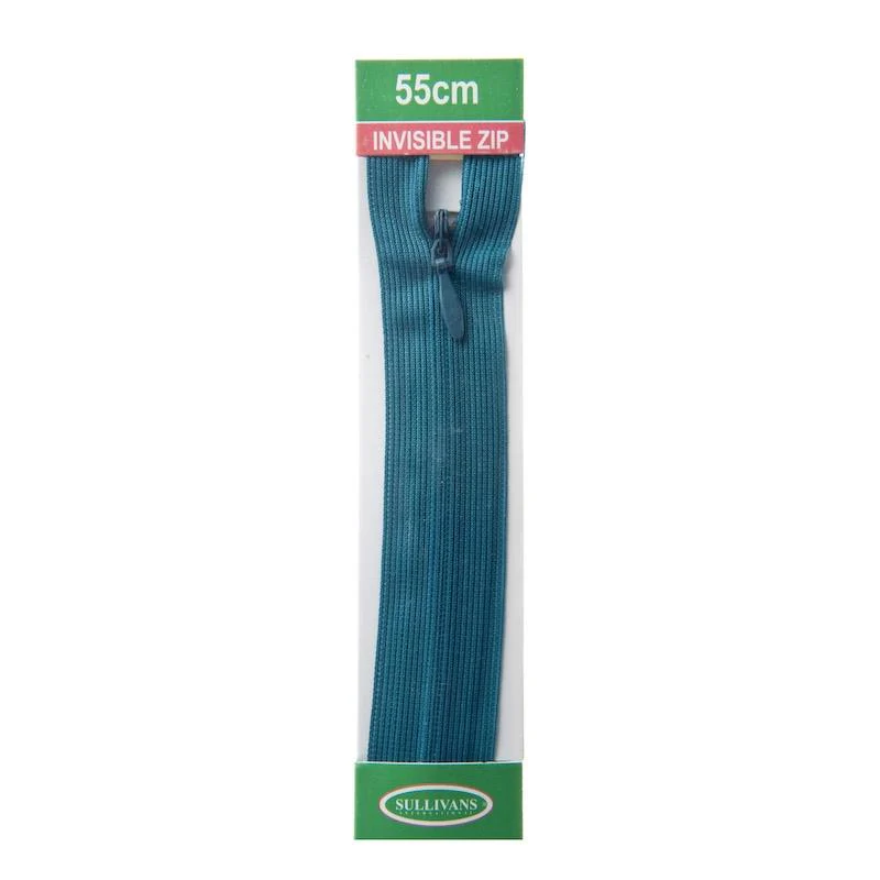 Sullivans Invisible Zip, Teal - Image 4
