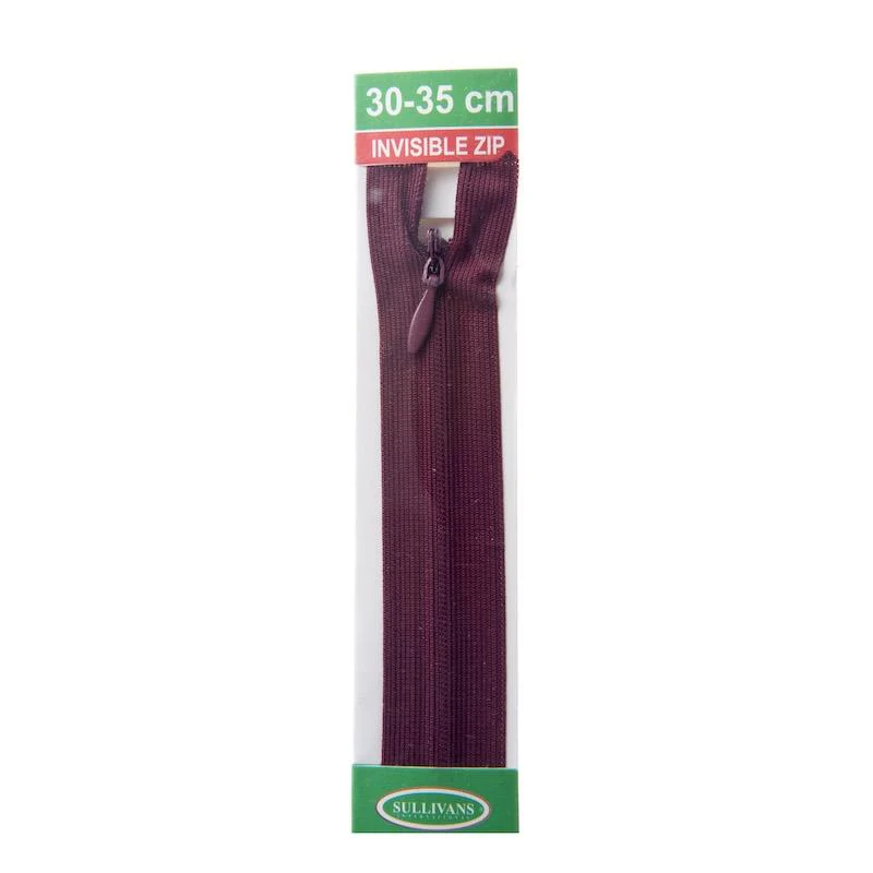 Sullivans Invisible Zip, Wine - Image 2