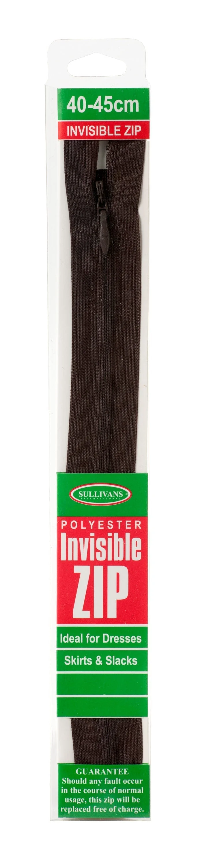 Invisible Zip, Brown - Image 3