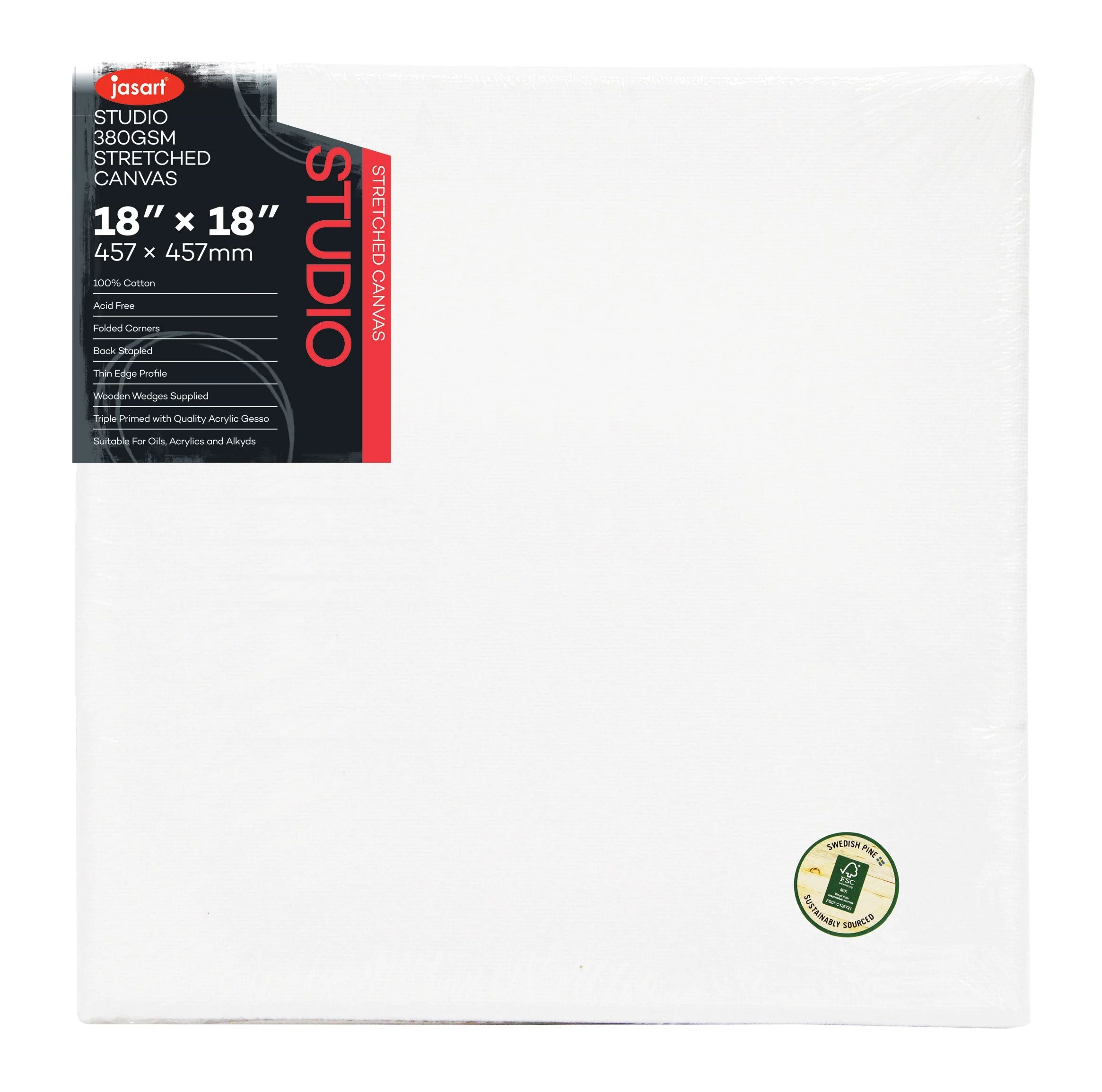 Jasart Studio Thin Edge Stretched Canvas FSC MIX - Image 11
