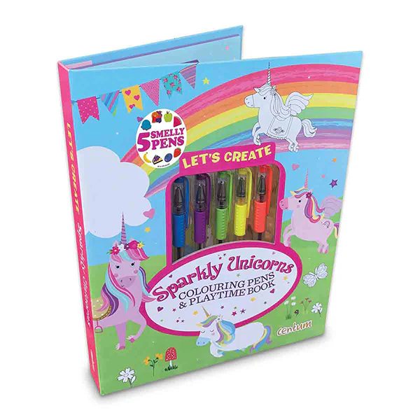 Let's Create Book, Sparkly Unicorns