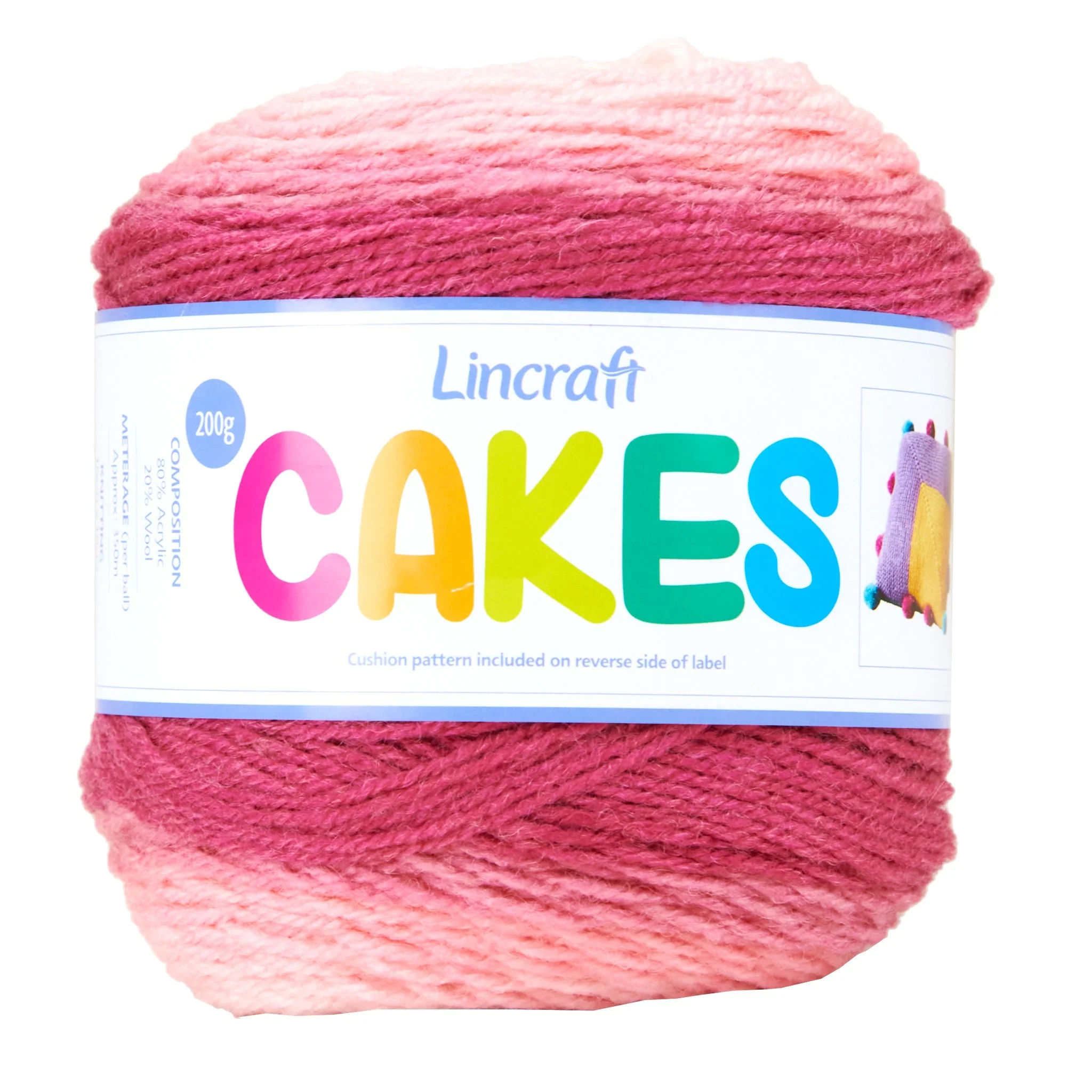 Lincraft Cakes Crochet & Knitting Yarn, 200g Acrylic Wool Blend Yarn - Image 21