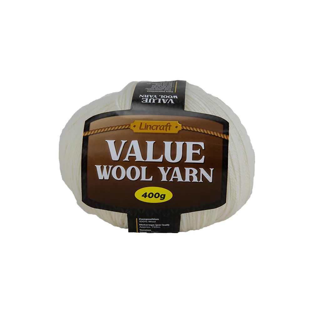 Lincraft Wool Value Crochet & Knitting Yarn, 400g Wool Yarn - Image 10