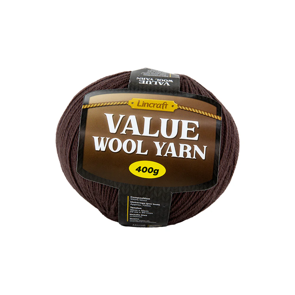 Lincraft Wool Value Crochet & Knitting Yarn, 400g Wool Yarn - Image 3