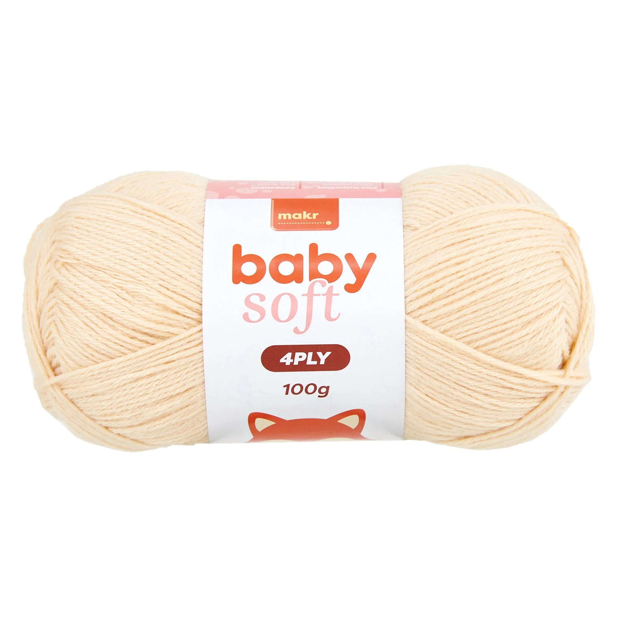 Makr Baby Soft Crochet & Knitting Yarn 4ply, 230m Acrylic Nylon Blend Yarn - Image 8