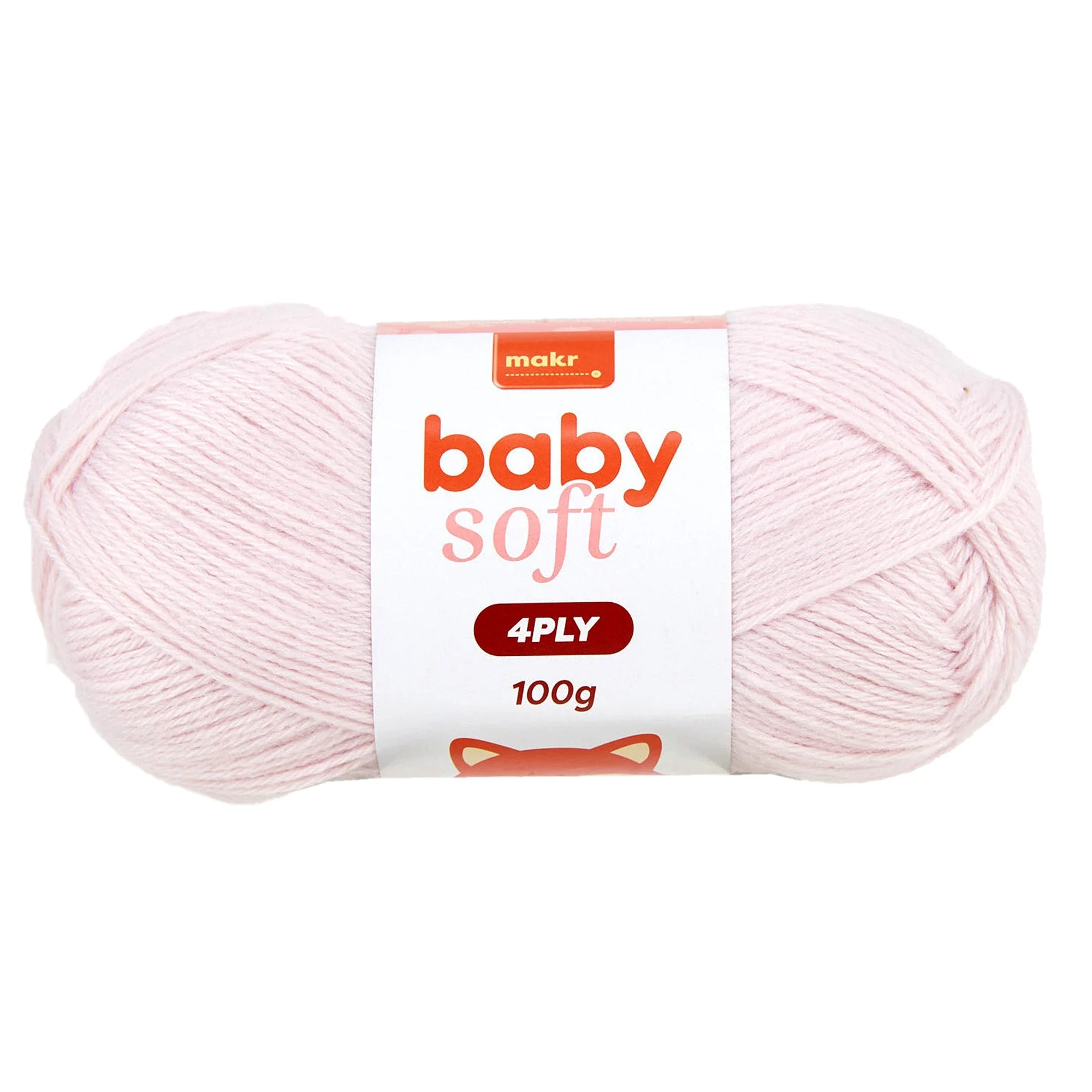 Makr Baby Soft Crochet & Knitting Yarn 4ply, 230m Acrylic Nylon Blend Yarn - Image 9