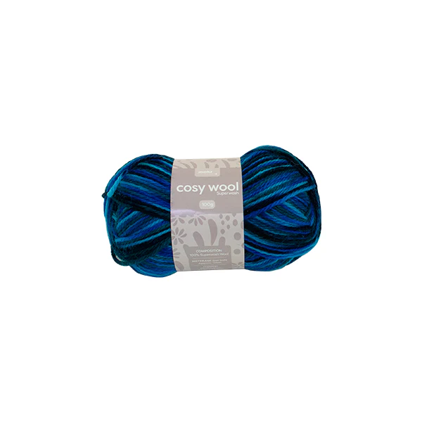 Makr Cosy Wool Crochet & Knitting Yarn 8ply, 100g Wool Yarn - Image 15