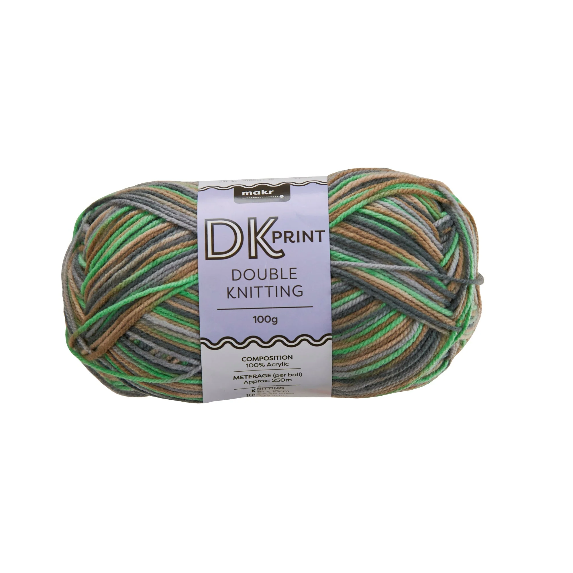 Makr Dk Print Crochet & Knitting Yarn, 100g - Image 5