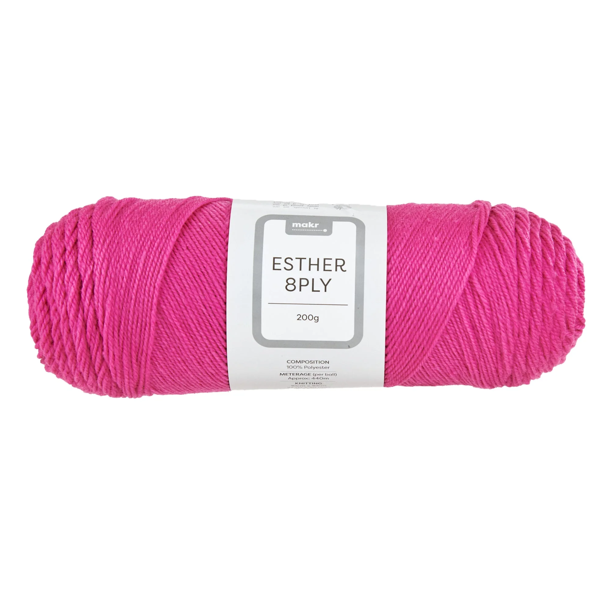 Makr Esther 8ply Crochet & Knitting Yarn, 200g Polyester Yarn - Image 15