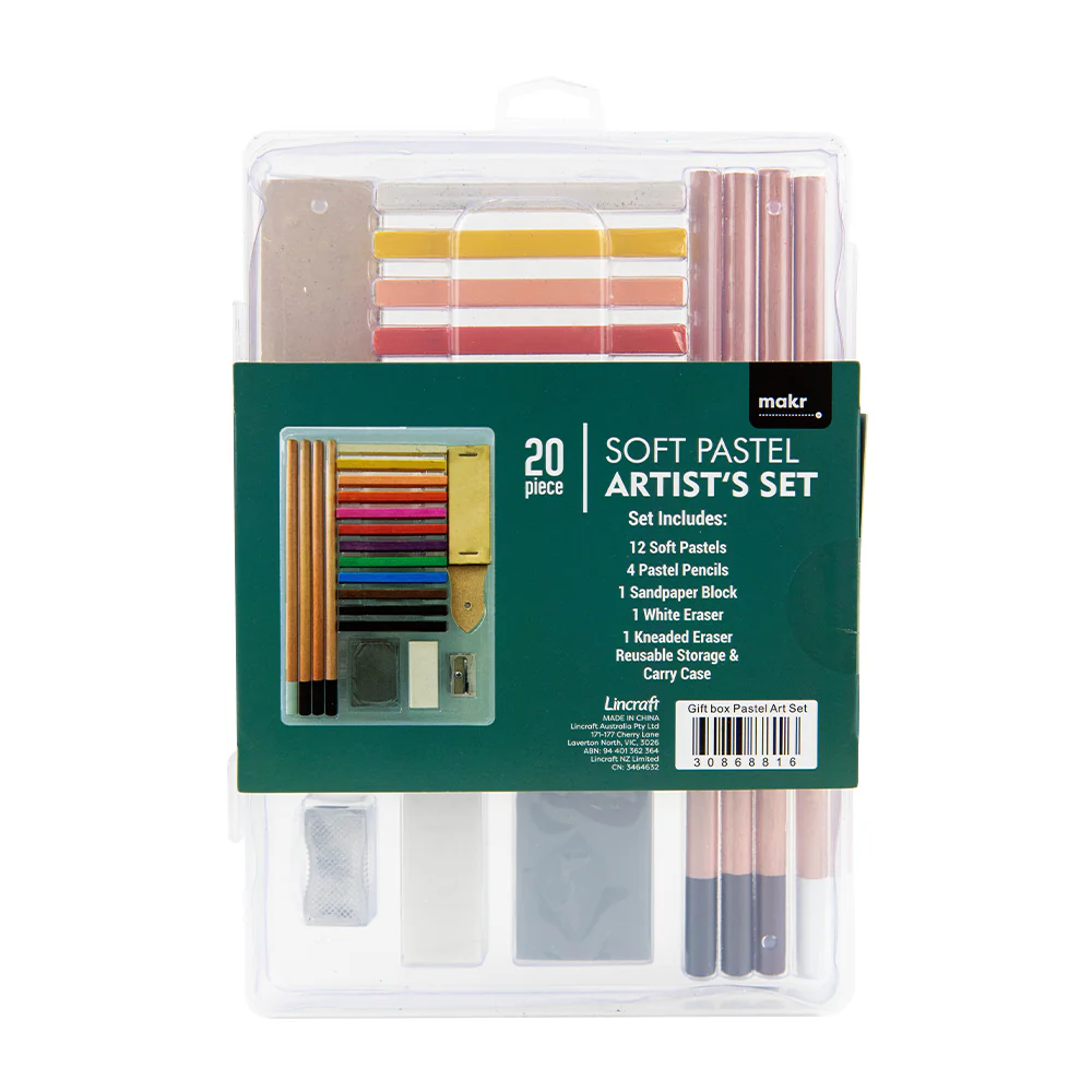 Makr Gift Box Pastel Art Set - 20pce - Image 2