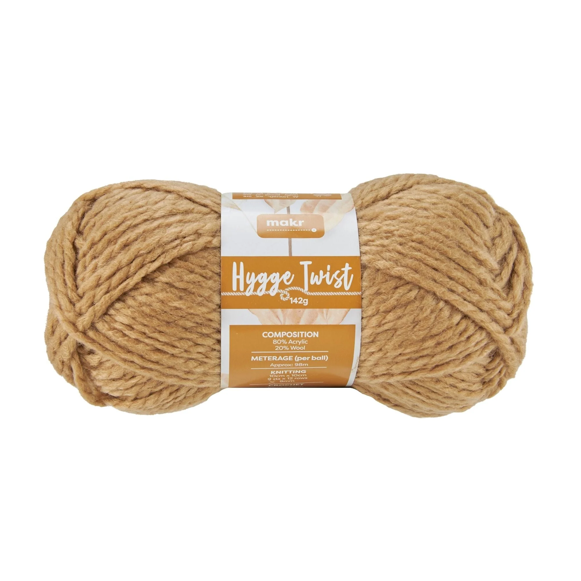Makr Hygge Twist Crochet & Knitting Yarn, 142g - Image 8