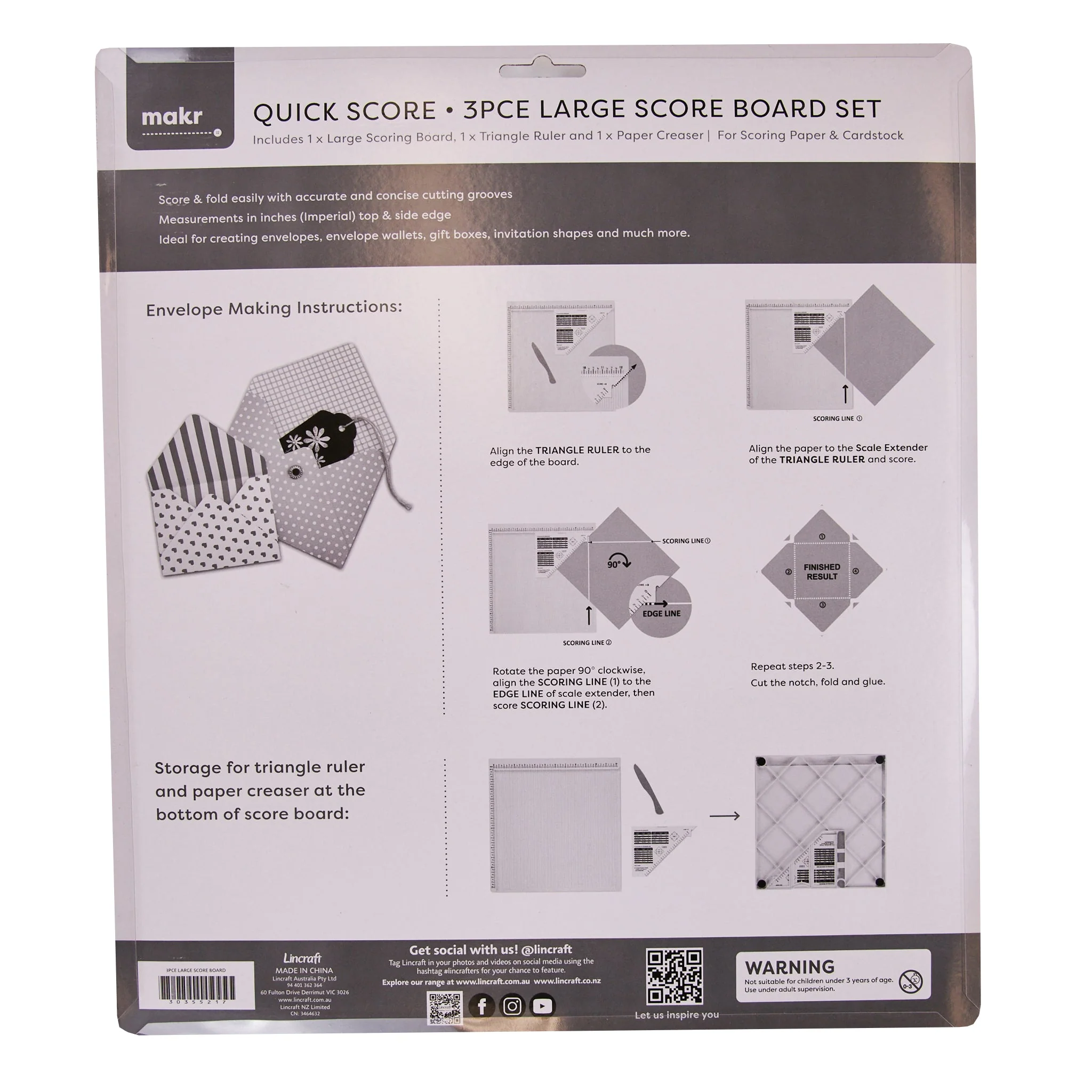 Makr Quick Score Scoreboard - Large 12"x12" - Image 5
