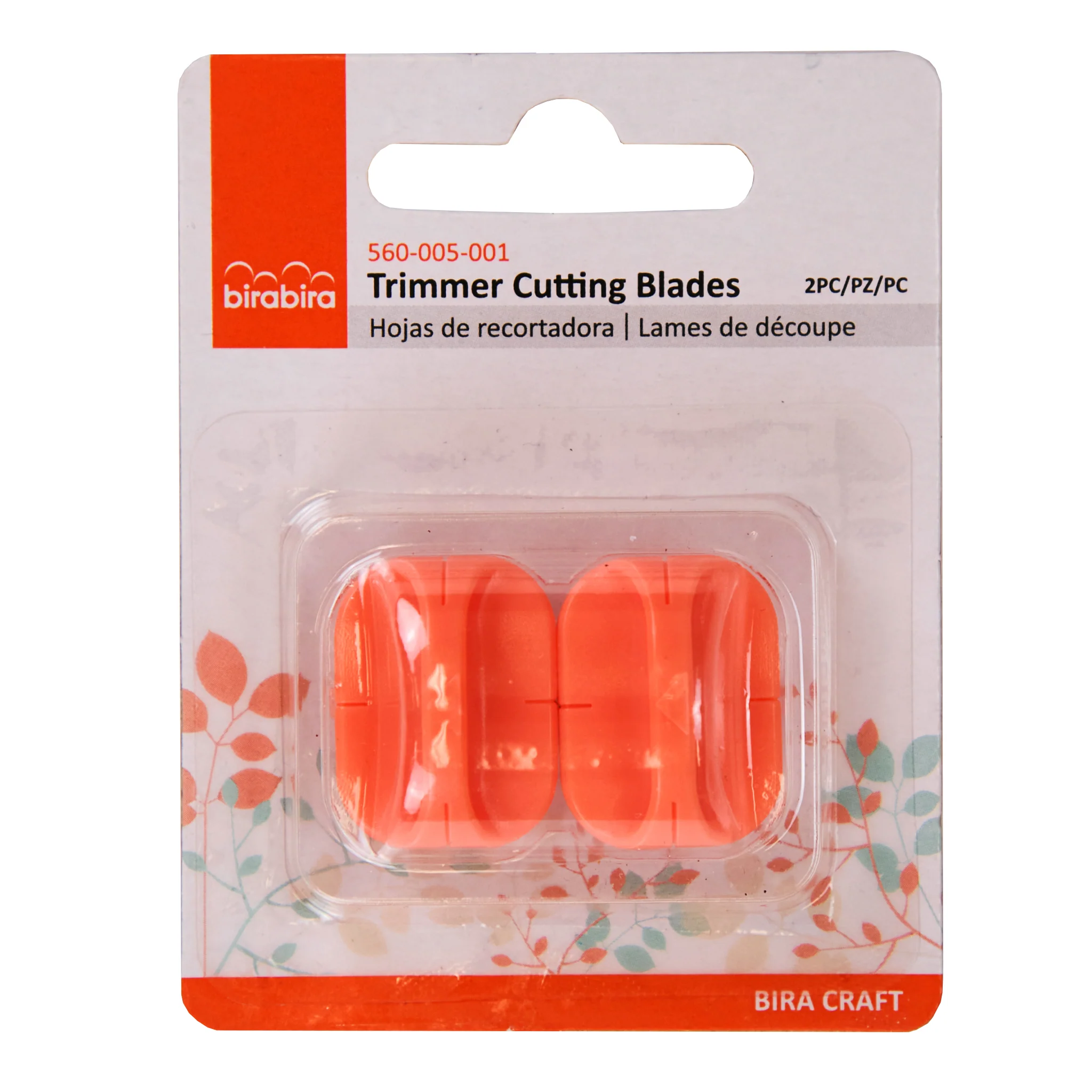 Trimmer Replacement Blades, 2pk