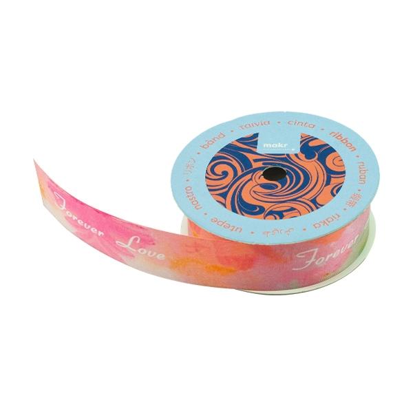 Makr Ribbon, Forever Love Pink- 25mmx4.5m - Image 2