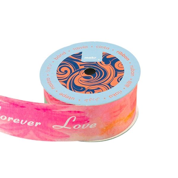 Makr Ribbon, Forever Love Pink- 38mmx3.6m - Image 2
