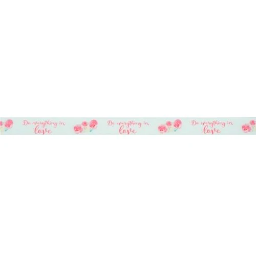 Makr Ribbon, Do Everything in Love Satin- 9mmx9.1m
