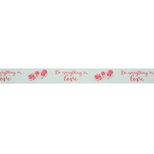Makr Ribbon, Do Everything in Love Satin- 16mmx4.5m