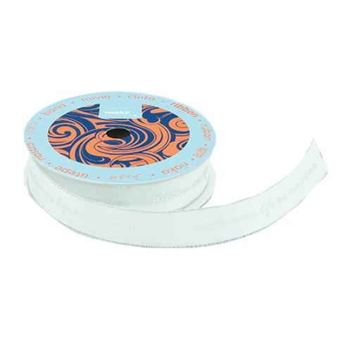 Makr Ribbon, For Love for Life Satin- 16mmx4.5m - Image 2