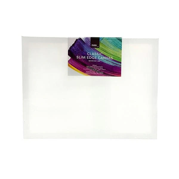 Makr 16x20in - Classic Slim Edge Canvas White