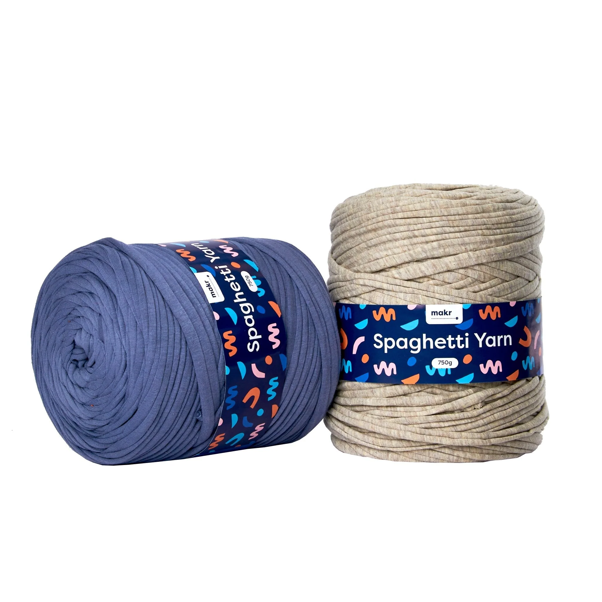 Makr Spaghetti Crochet & Knitting Yarn, 750g - Image 13