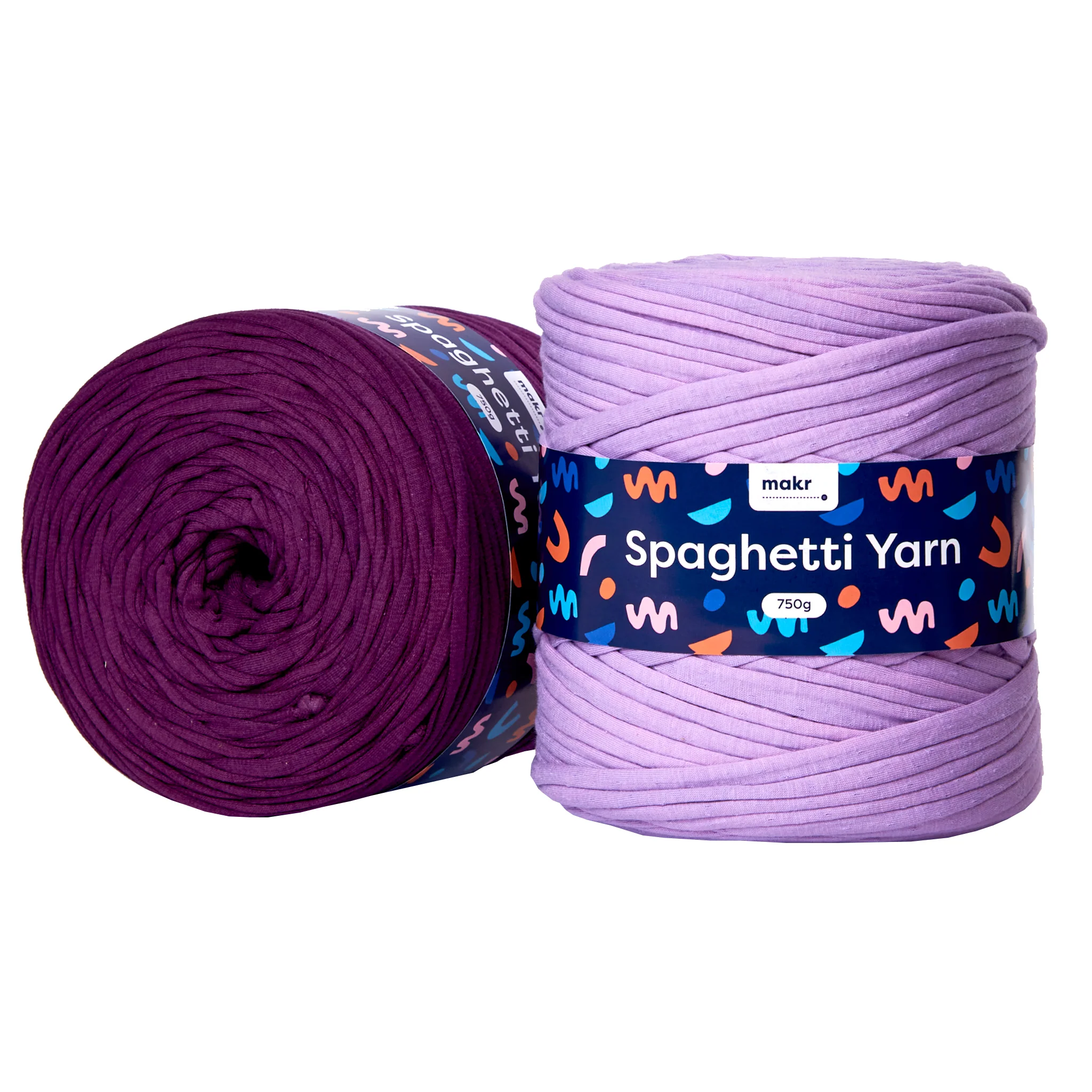 Makr Spaghetti Crochet & Knitting Yarn, 750g - Image 17