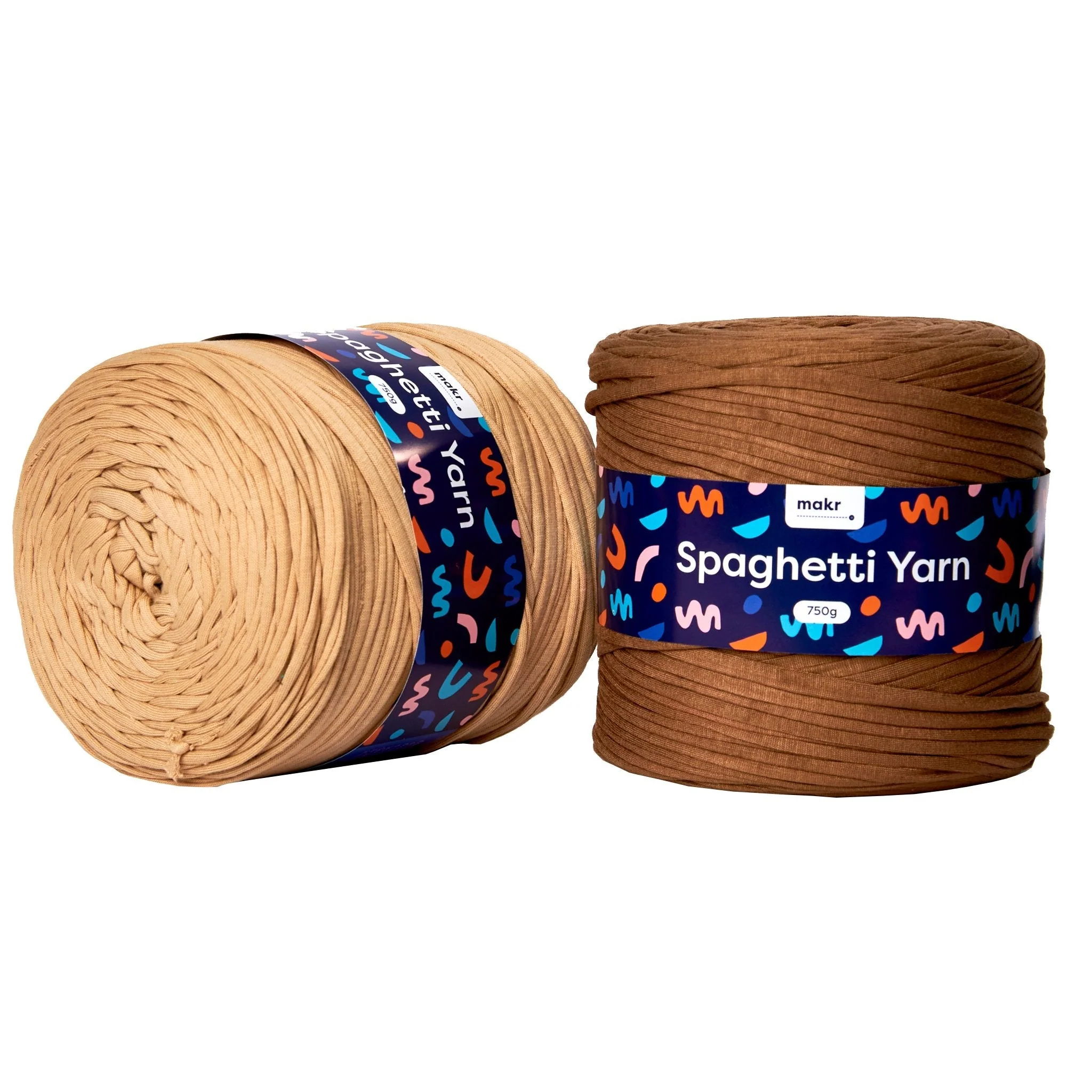 Makr Spaghetti Crochet & Knitting Yarn, 750g - Image 7