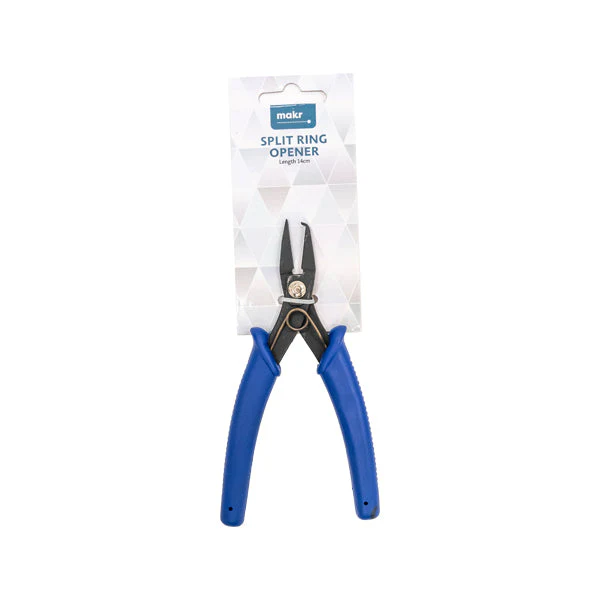 Makr Split Ring Opener, Blue- 14cm - Image 3