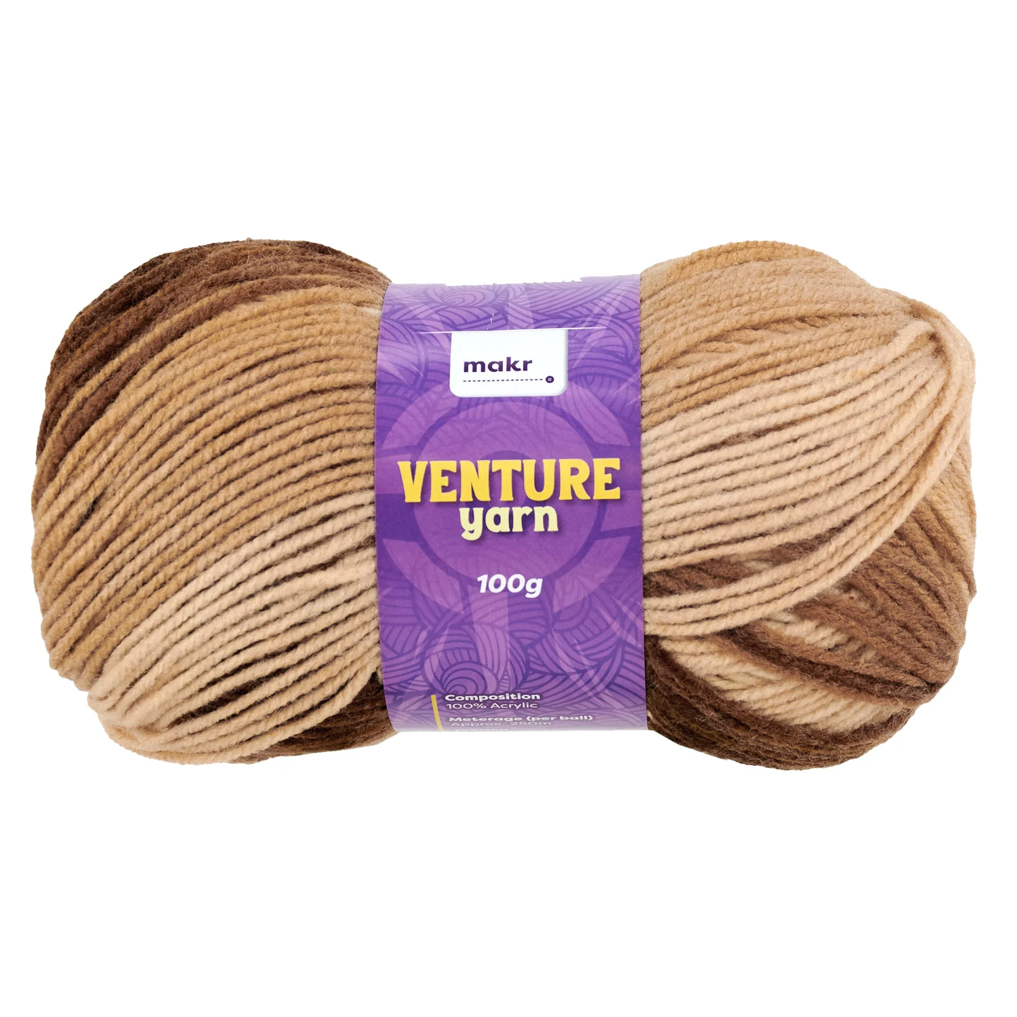 Makr Venture Crochet & Knitting Yarn, 100g Acrylic Yarn - Image 13