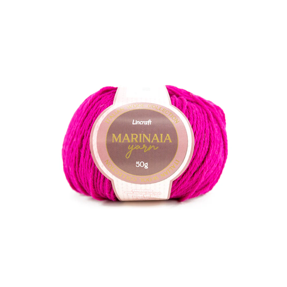 Marinaia Crochet & Knitting Yarn, 50g Merinos Extrafine Yarn - Image 6
