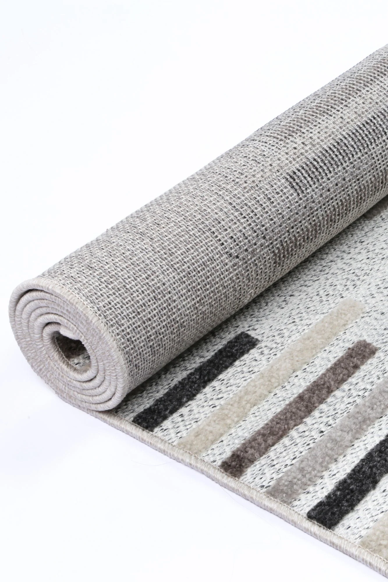 Mars Attica Diamond Stone and Grey Rug - Image 4