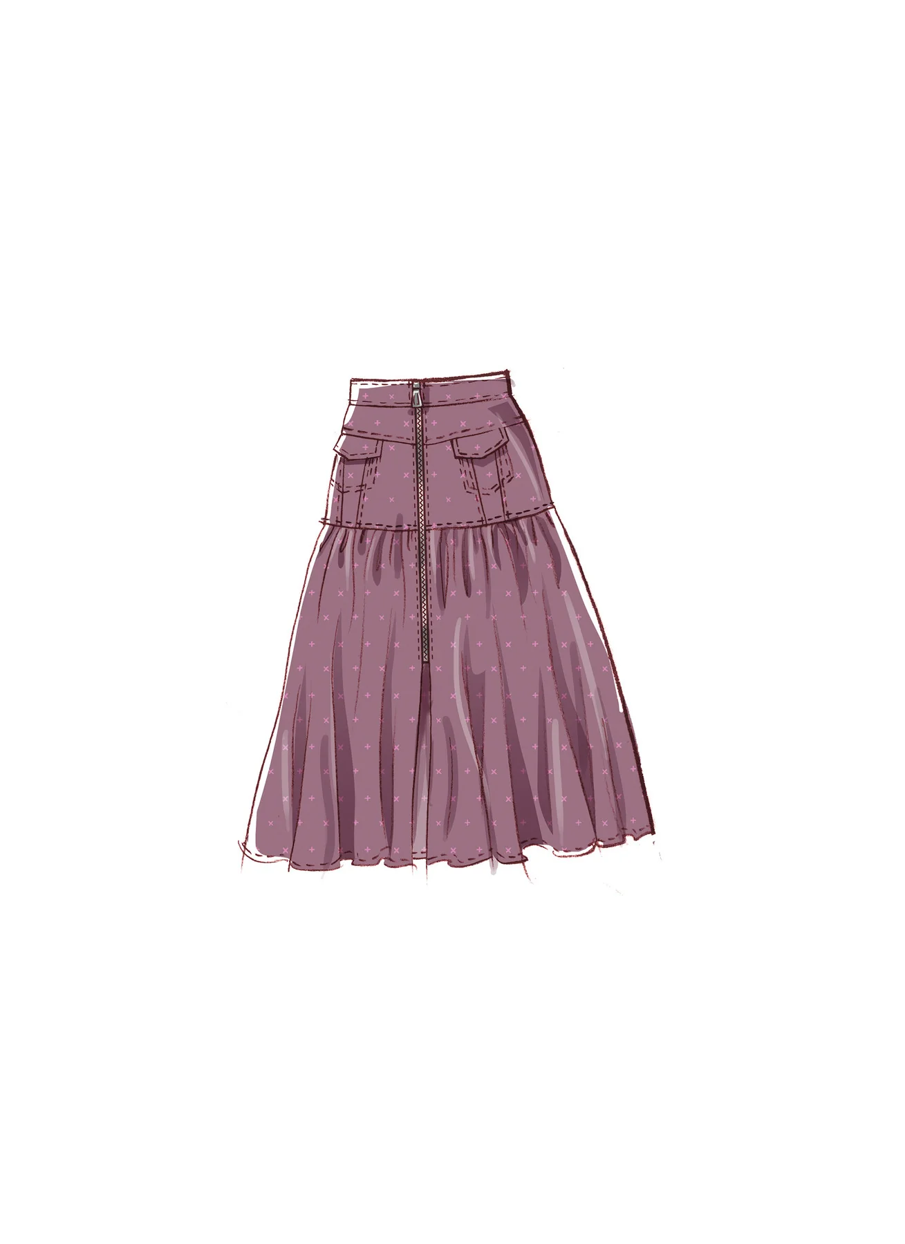 McCall’s Sewing Pattern M8390 Women's Skirts - Image 3