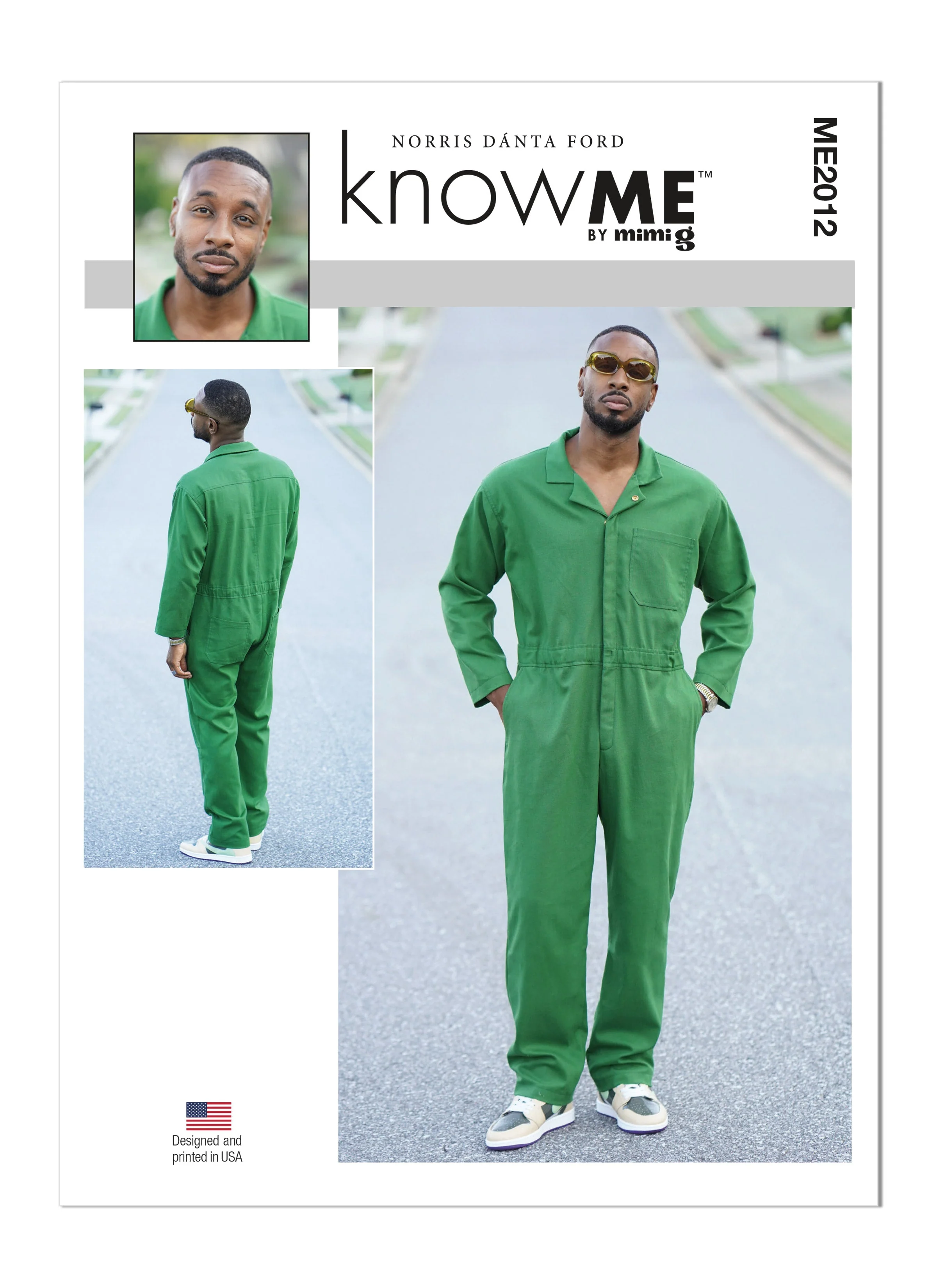 McCall's Pattern ME2012 Men's Jumpsuit