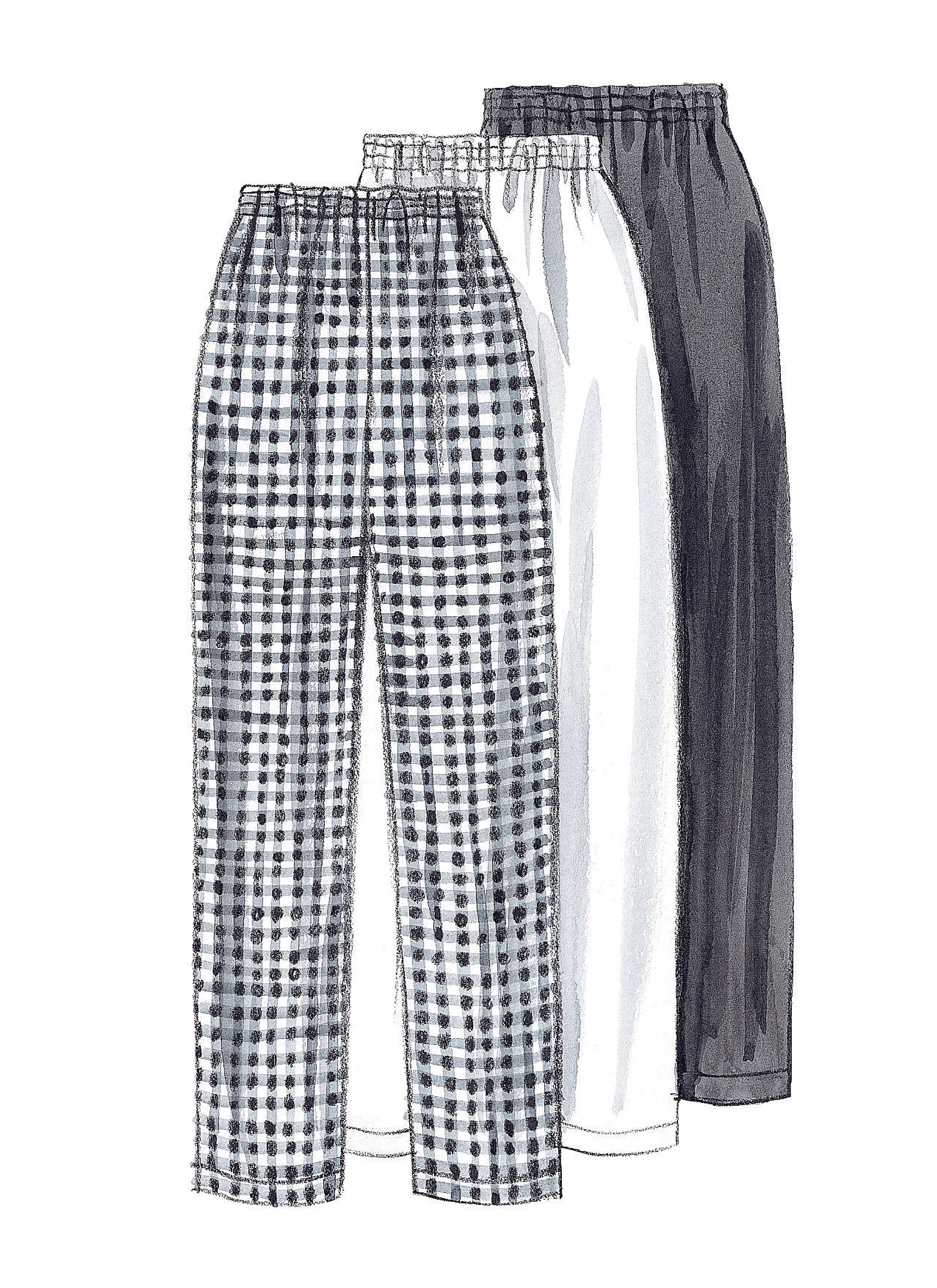 McCall's Pattern M2233 Misses' and Men's Jacket, Shirt, Apron, Pull-On Pants, Neckerchief and Hat - Image 5