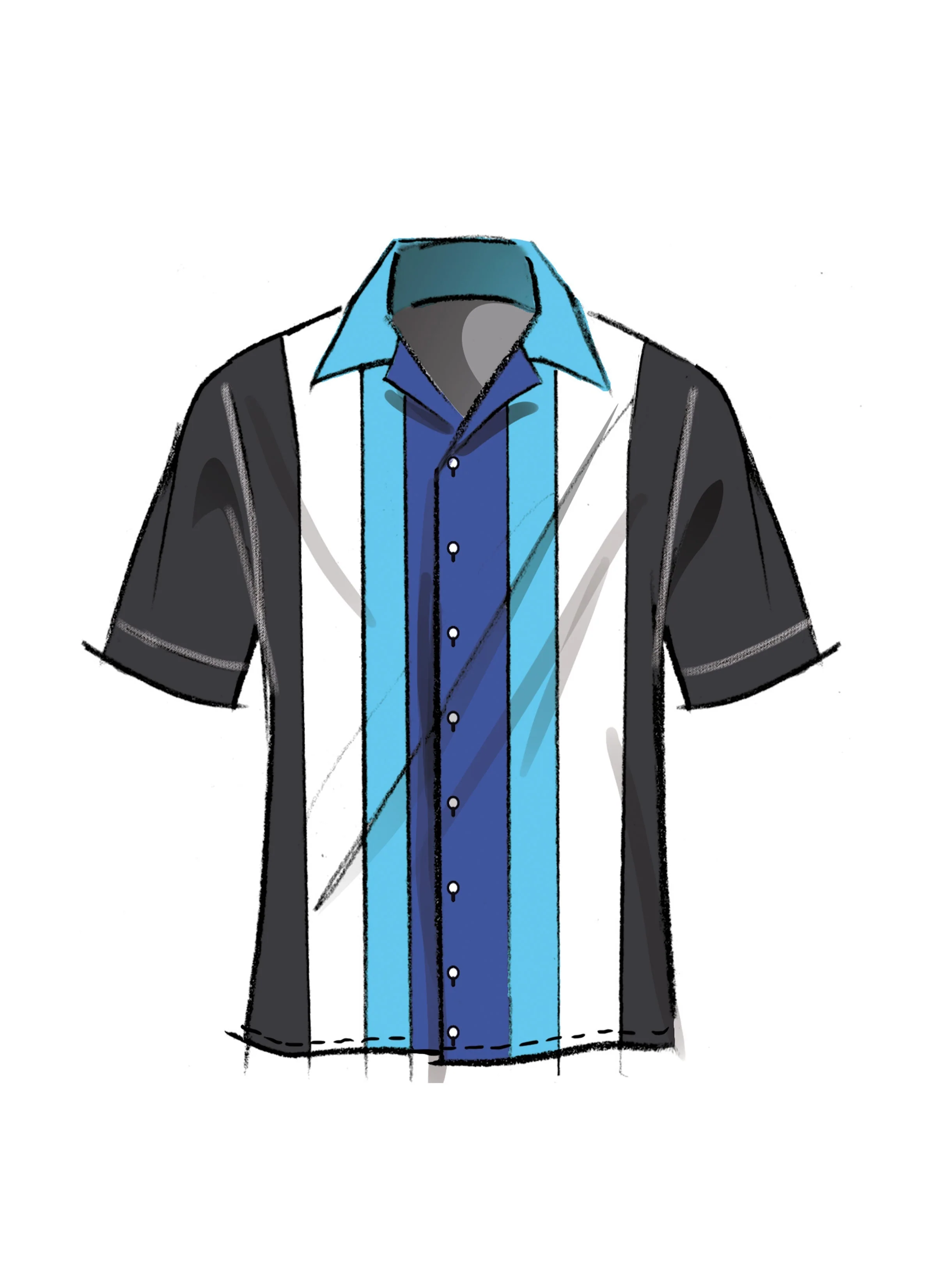 McCall's Pattern M8459 Men/Boy's Top/Vest - Image 2