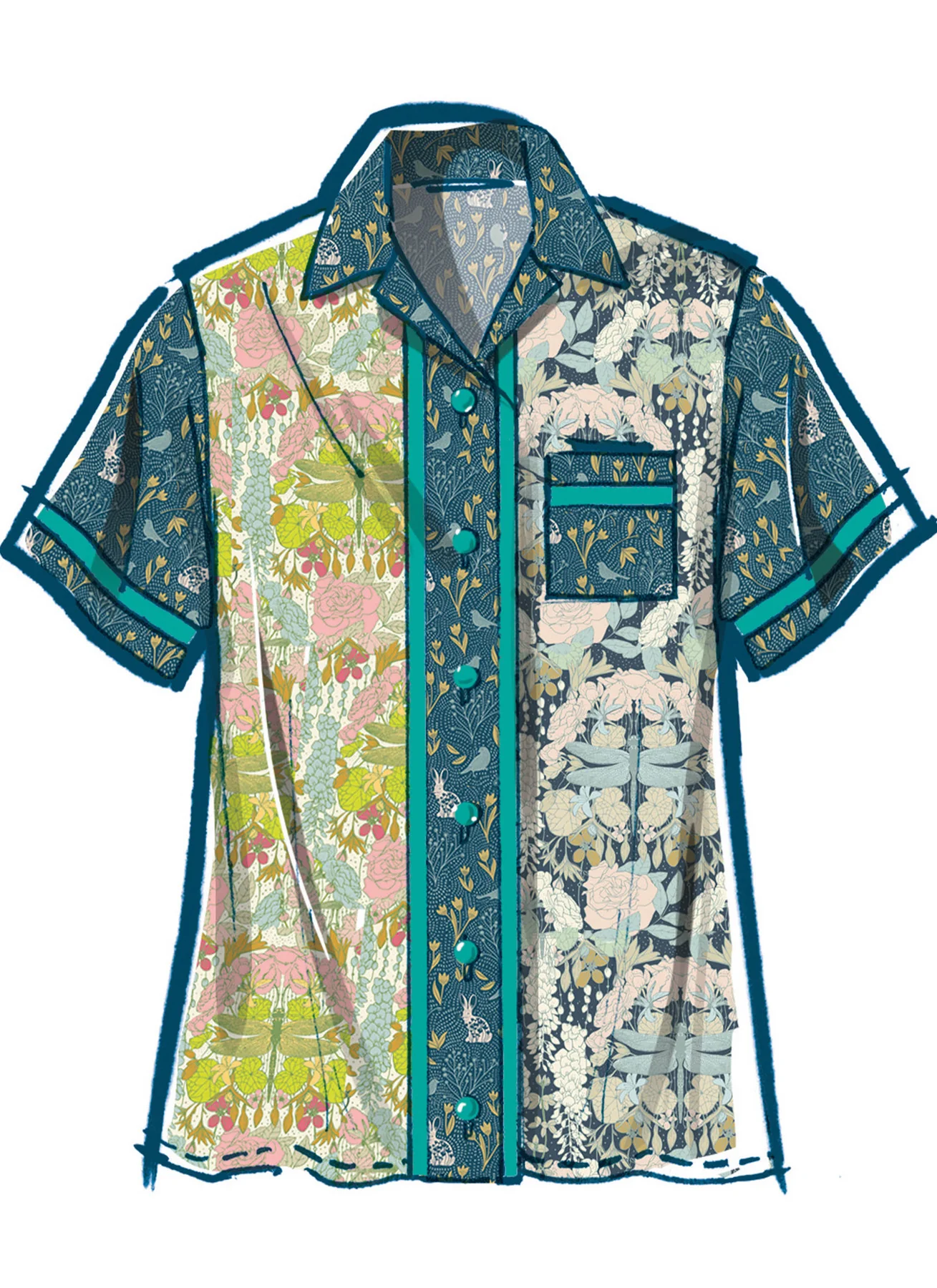 McCall's Pattern M8515 Misses' Dress, Top and Pants - Image 2