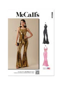McCall's Pattern M8534 Misses' Knit Jumpsuits