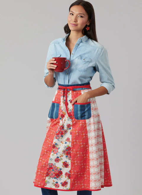 McCall's Pattern M8572 Misses' Aprons - Image 2