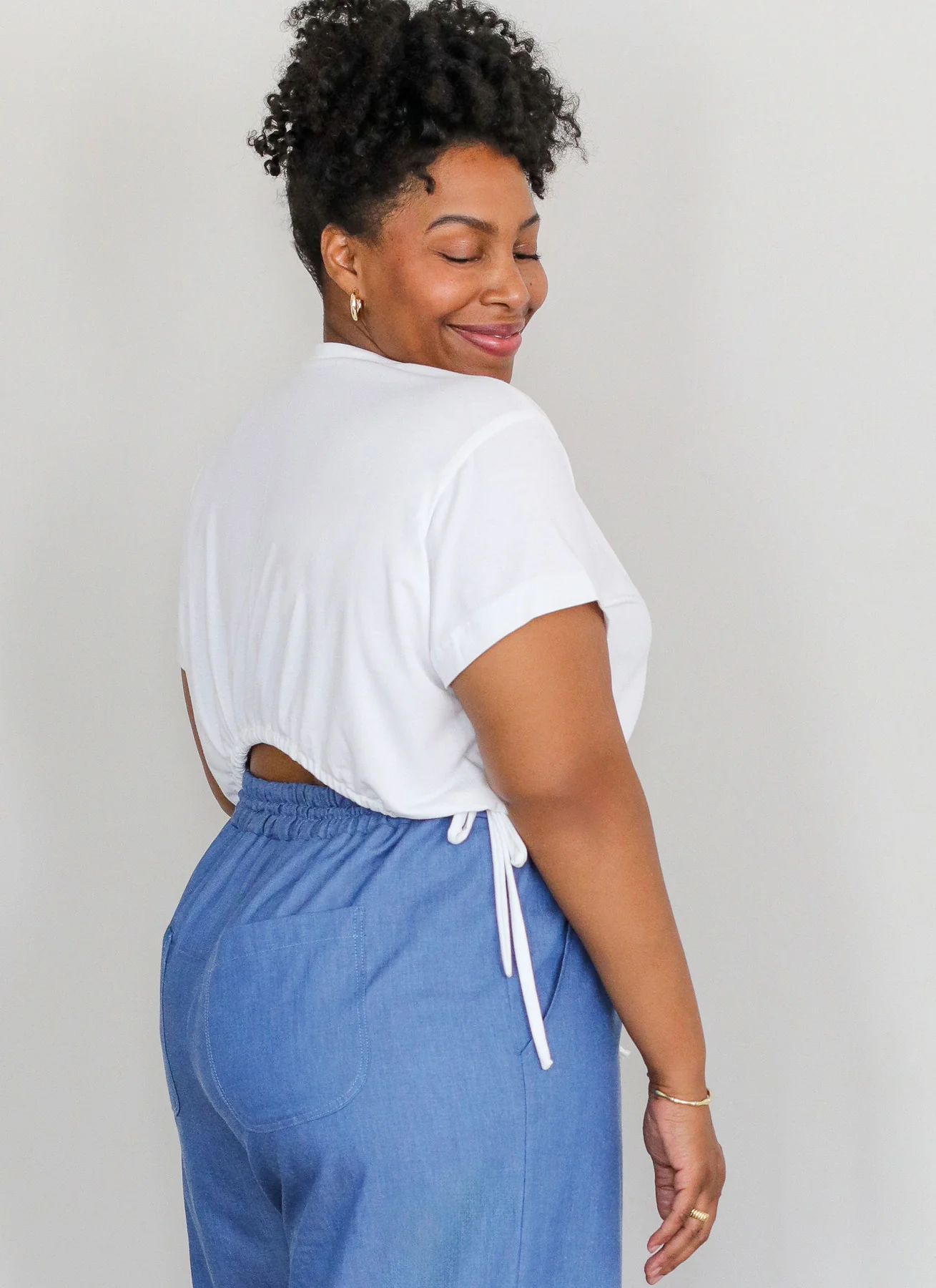 KnowMe Pattern ME2110 Misses' and Women's Knit Top and Woven Pants - Image 2