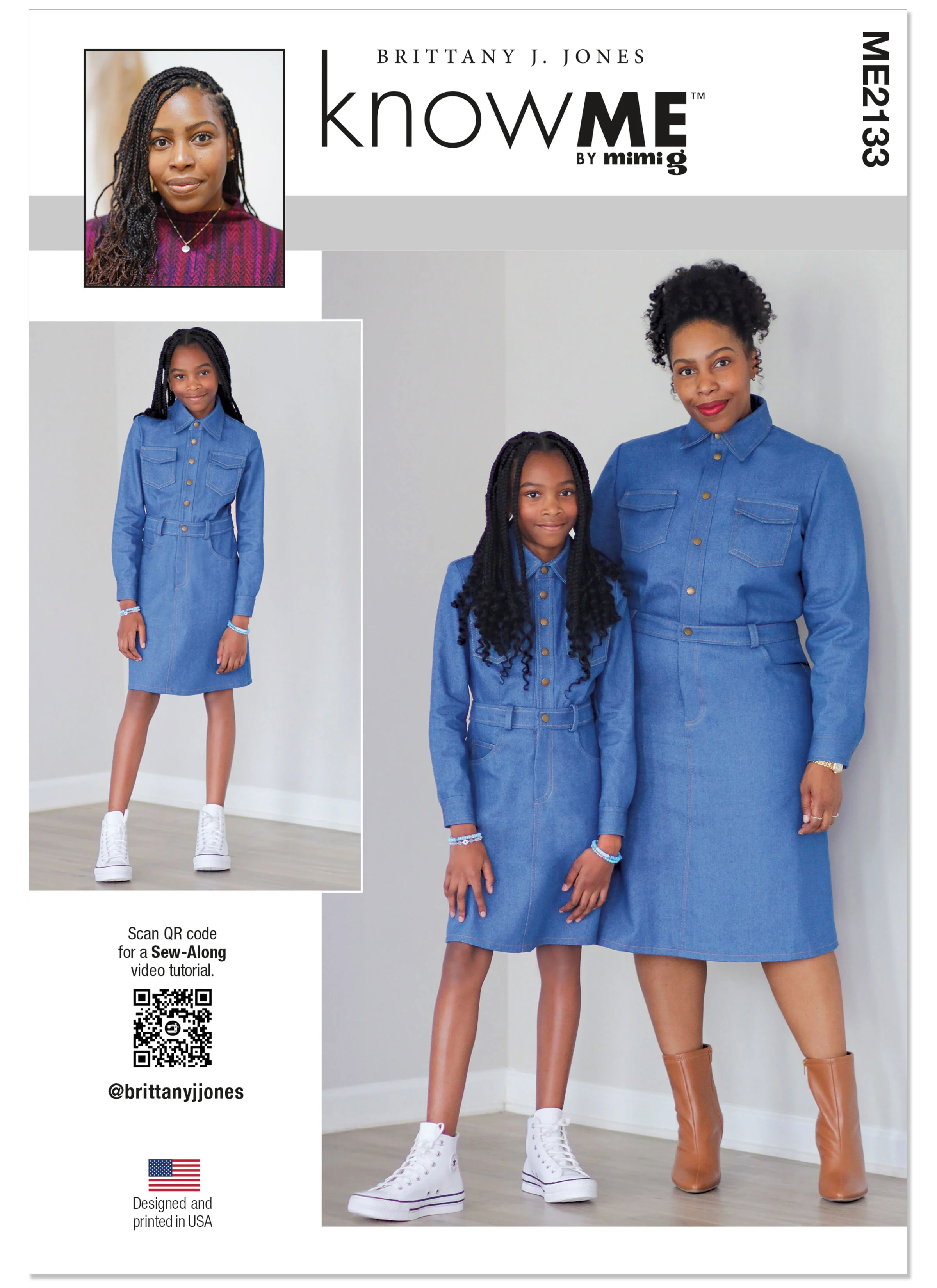 KnowMe Pattern Me2133 Misses' Dress