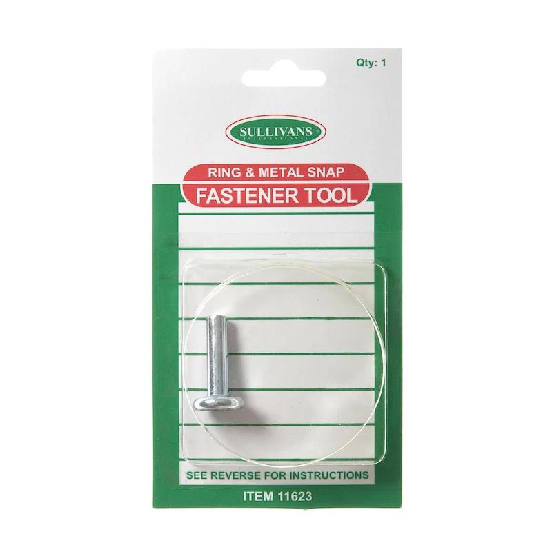 Sullivans Ring & Metal Snap Fastener Tool